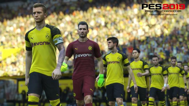 Borussia Dortmund não vai estar no PES 2019