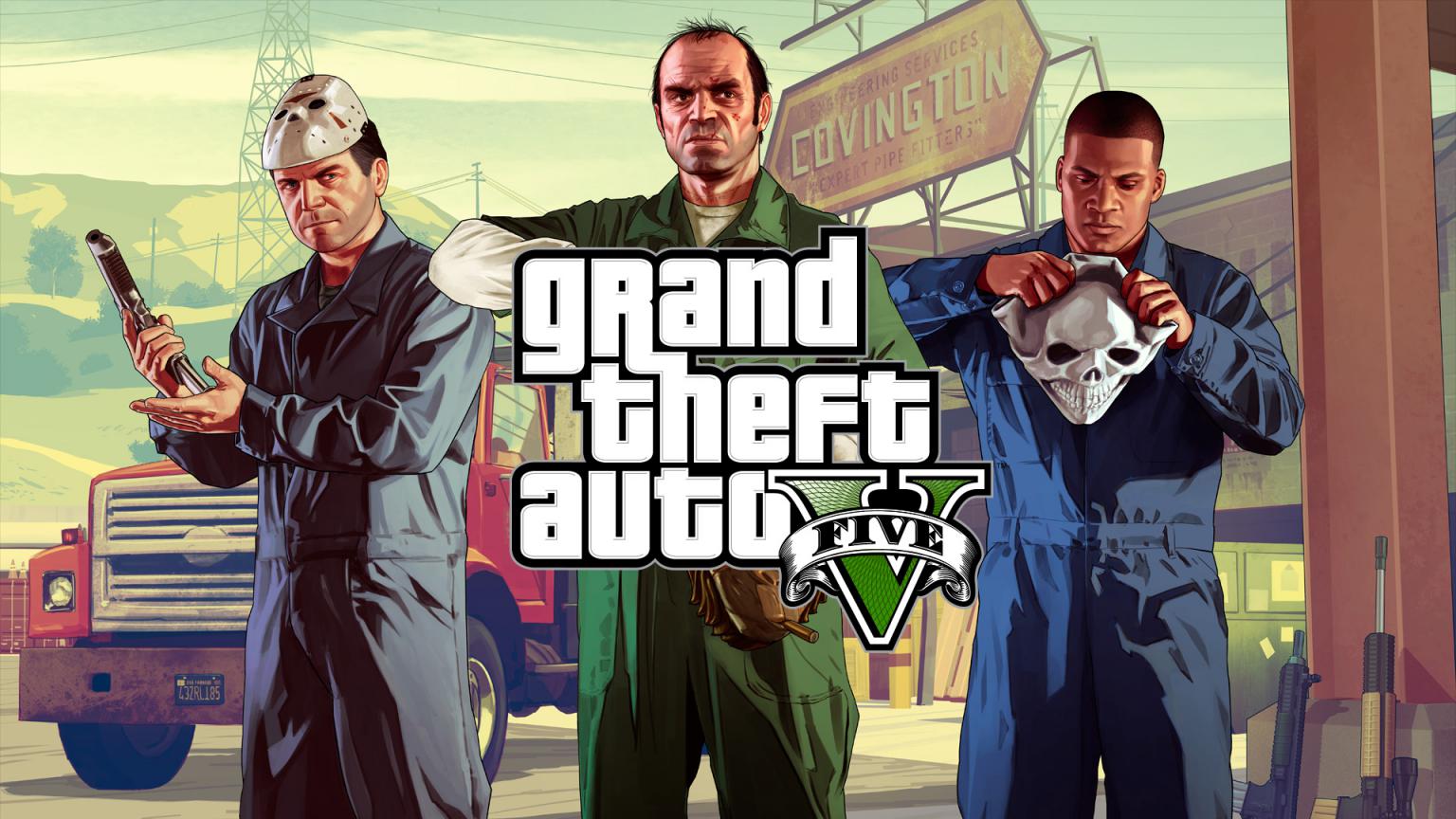 GTA V está de graça para PC na Epic Game Store