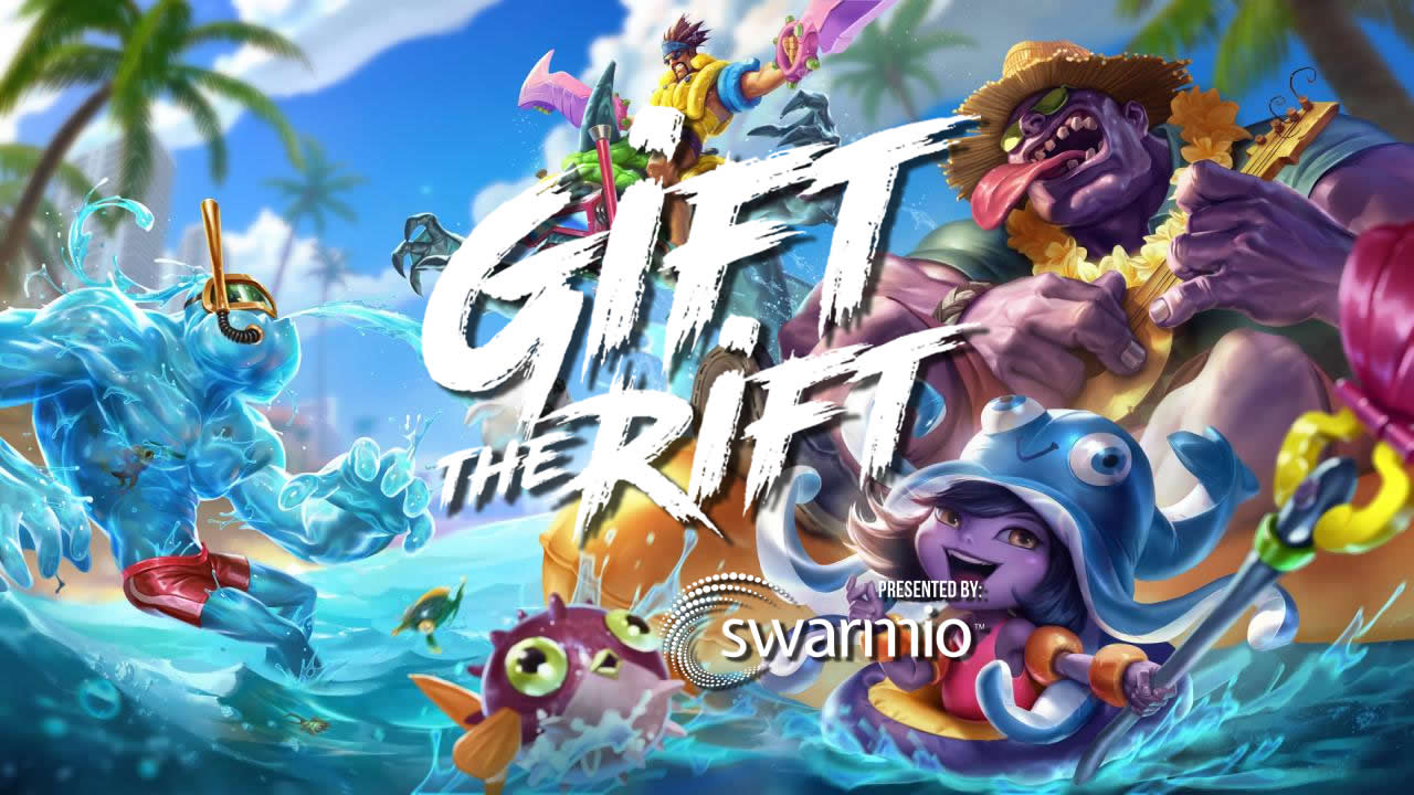'Gift The Rift': Swarmio reúne streamers da Twitch em torneio beneficente