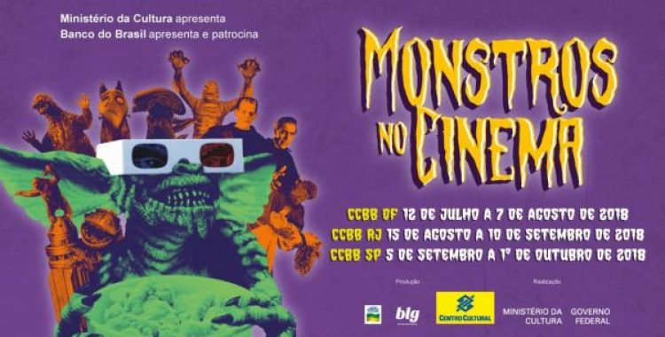 Monstros no Cinema – Mostra sobre filmes de terror  no CCBB RJ
