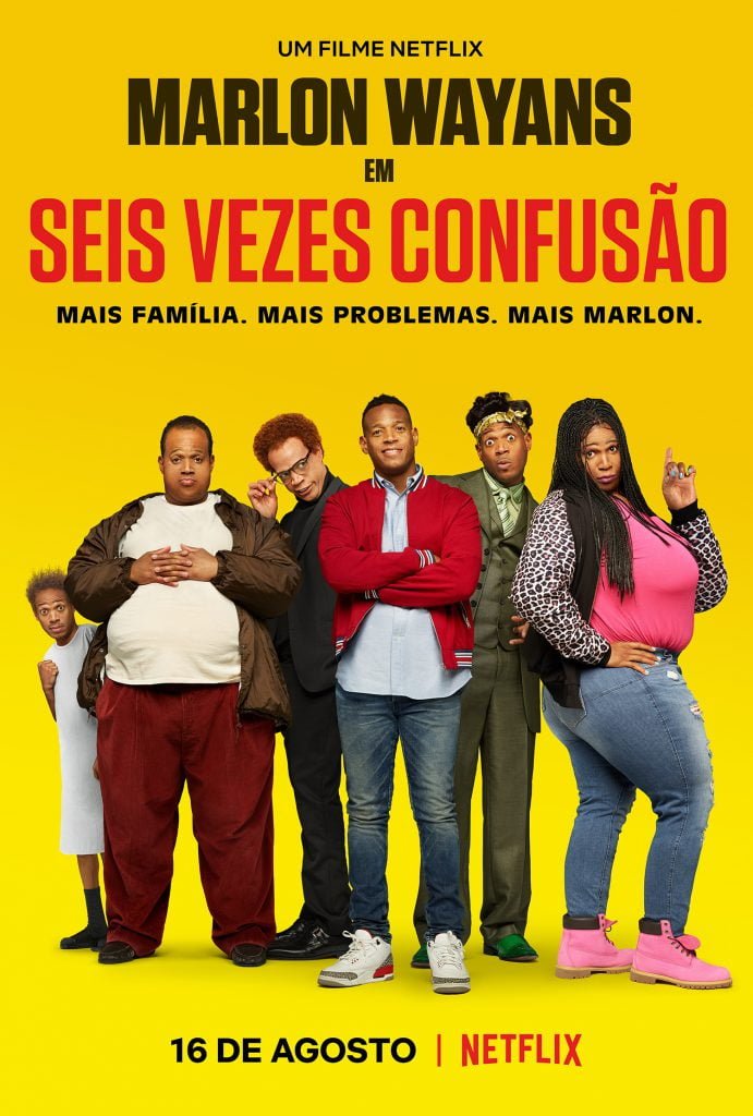 Netflix lança trailer de Marlon Wayans em Seis Vezes Confusão