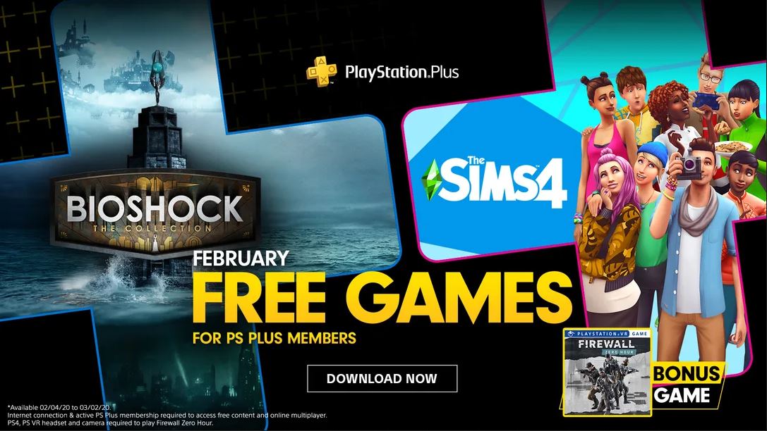 PS Plus Bioshock: The Collection e The Sims 4 na PS Plus no mês de fevereiro