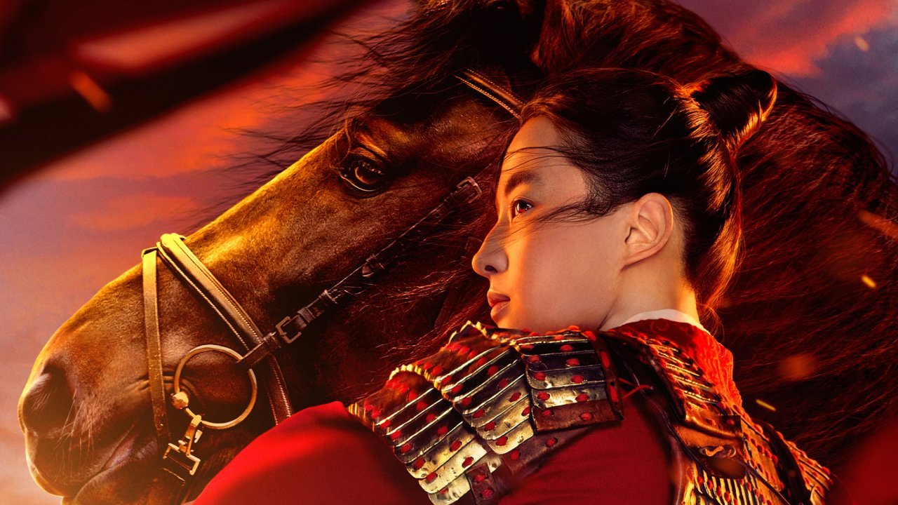 Mulan e seu cavalo
