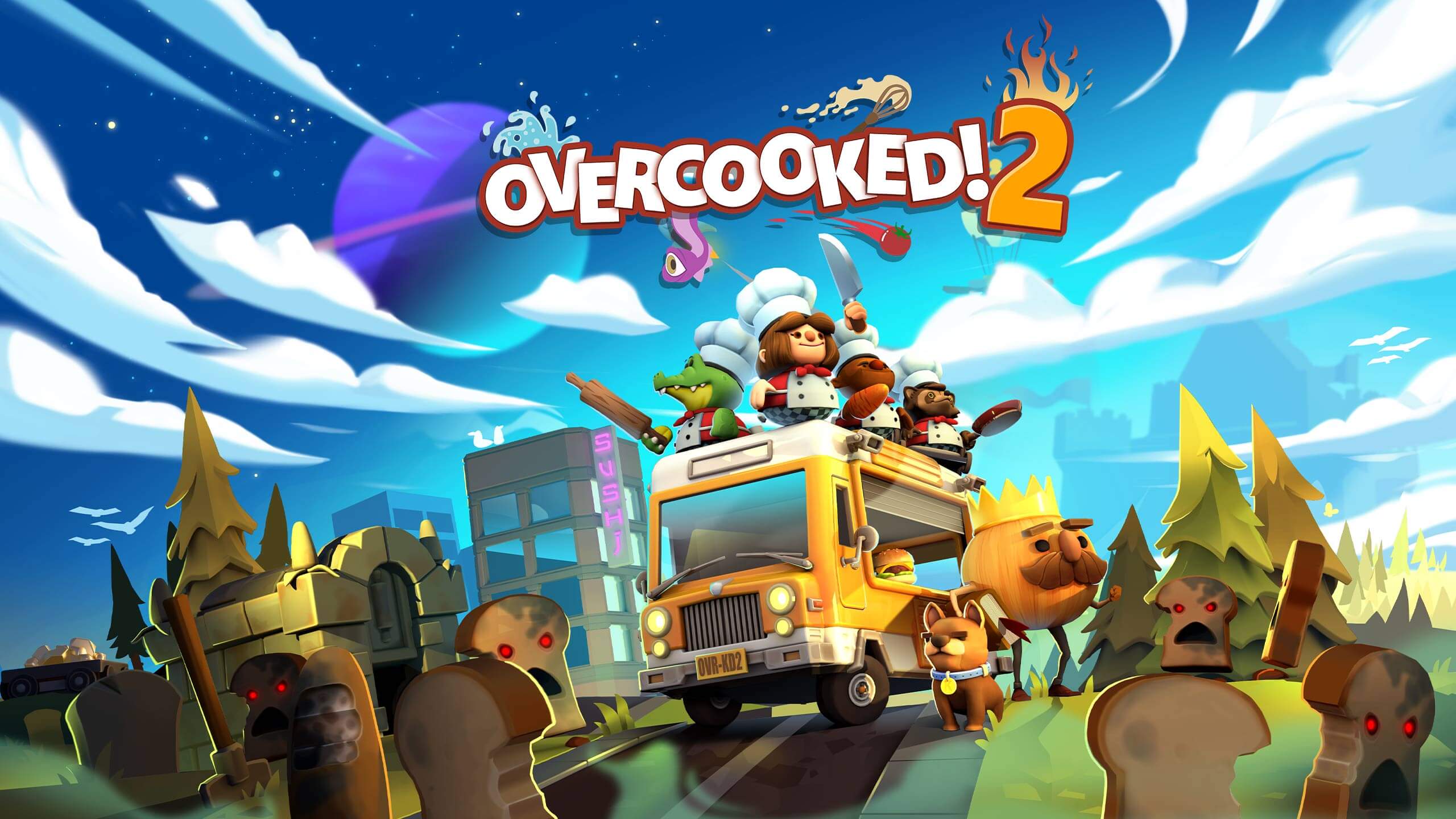 Overcooked 2 grátis na Epic Games Store