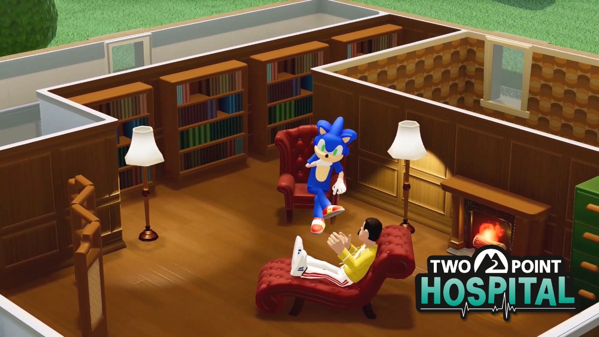 Crossover: Sonic se une a Two Point Hospital