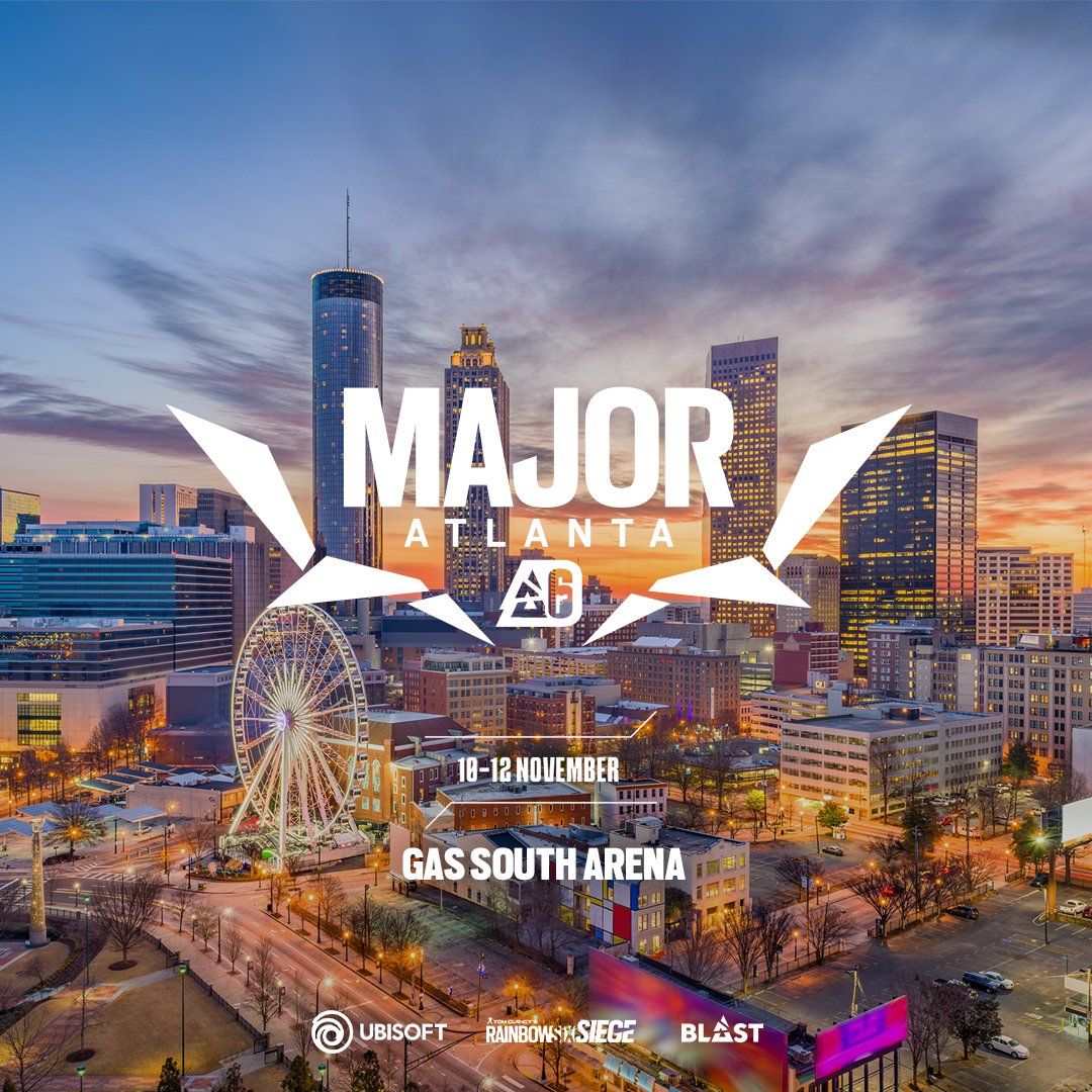 BLAST R6 Major Atlanta: Segunda edição acontece em outubro
