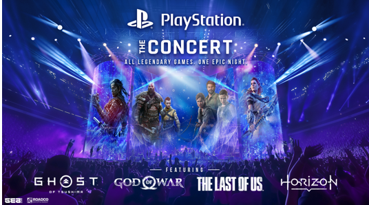 Brasil Game Show 2025 terá PlayStation™ | The Concert. Imagem: Divulgação.