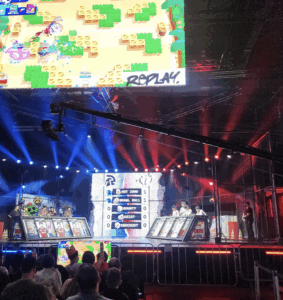 Estande do Brawl Stars na BGS 2025. Foto: Reprodução/ Instagram @brasilgameshow